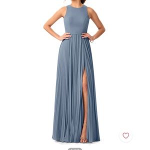 Azazie Lindie bridesmaid dress in Twilight, sz A0